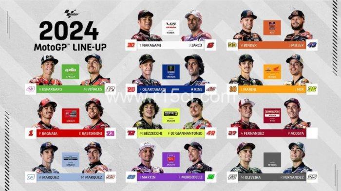 MotoGP LineUp2024