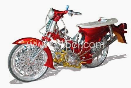 Motor Custom Honda 70